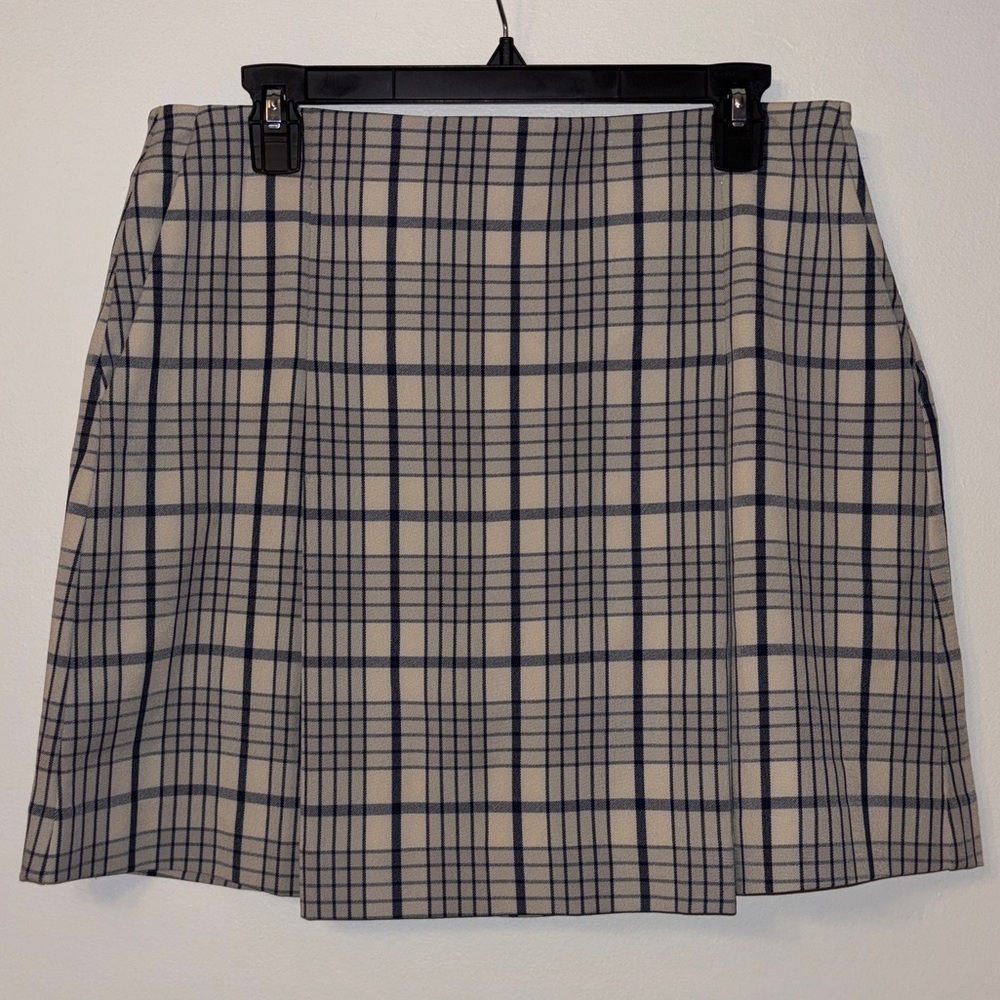 Tory Burch Twill Pleated Golf Skirt